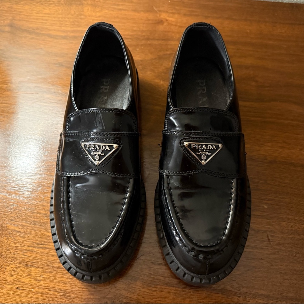 Black Patent Loafers
